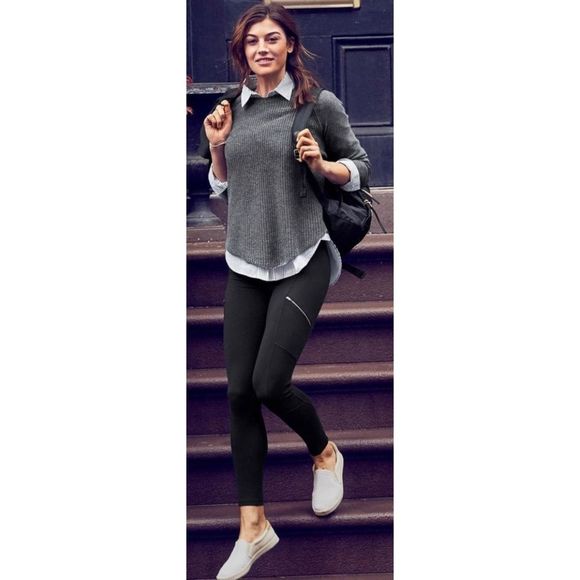 Express Pants - Express Women’s Black Moto Leggings SZ XS